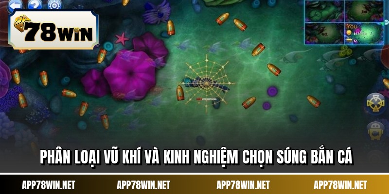 Phân loại vũ khí và kinh nghiệm chọn súng bắn cá